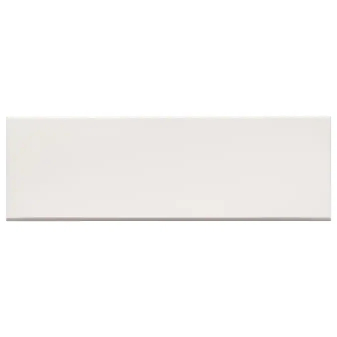 Bond Tile Remington 3.93 in. x 11.81 in. Polished Porcelain Wall Bullnose Tile