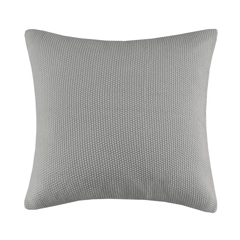 INK+IVY Tino Knit Square Euro Pillow Sham