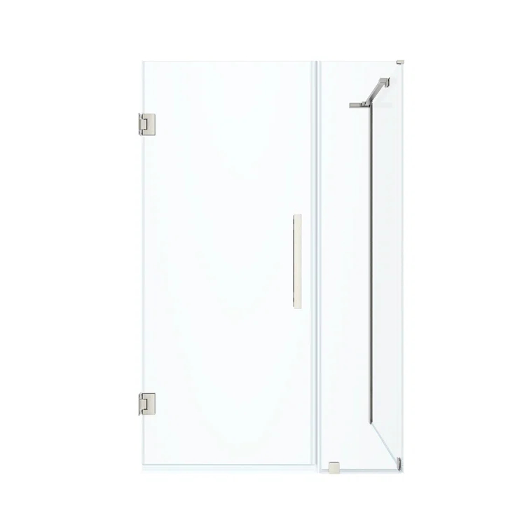 Ove Decors Endless Tampa-Pro 35" W x 72" H Corner Frameless Shower Kit, Door, Panel TP0142200