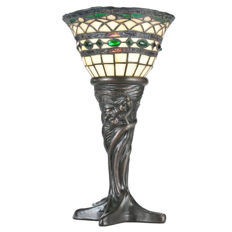 Meyda Lighting Meyda Tiffany & Stained Glass Metal Torchiere Lamp