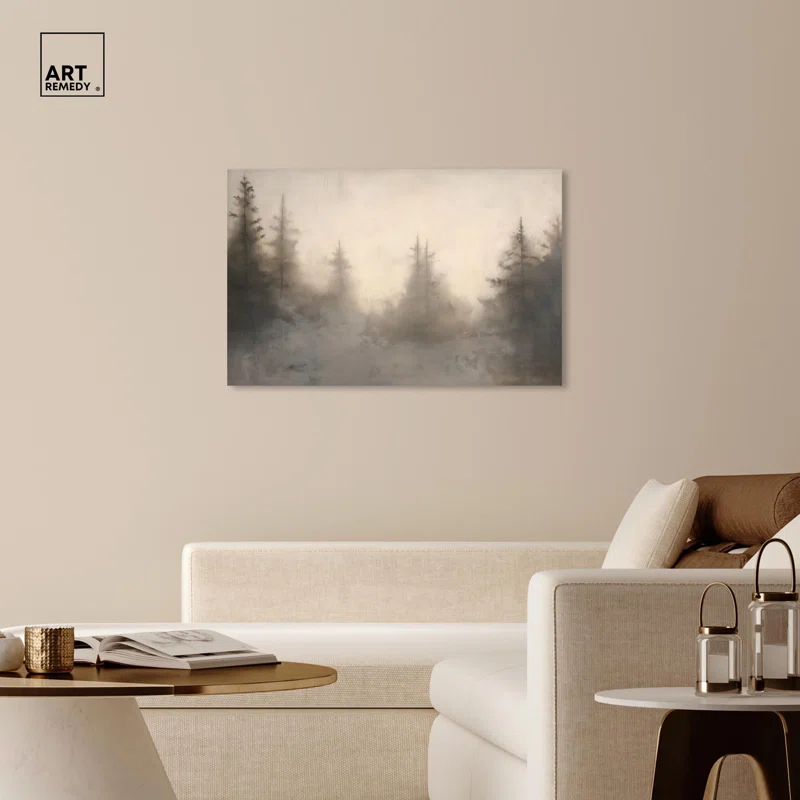 Art Remedy Forest's Breath Canvas Vintage Art Prints by Art Remedy