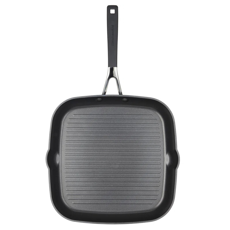 KitchenAid® KitchenAid Hard Anodized Nonstick Cookware Pots and Pans Set, 4 Piece, Onyx Black