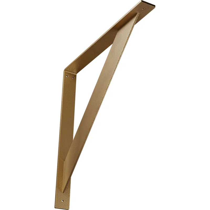 Ekena Millwork Traditional H 2'' W D Metal Bracket / Corbel