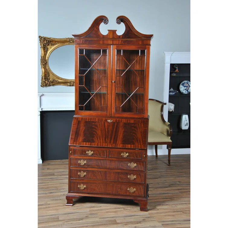 Niagara Solid Wood Secretary Desk