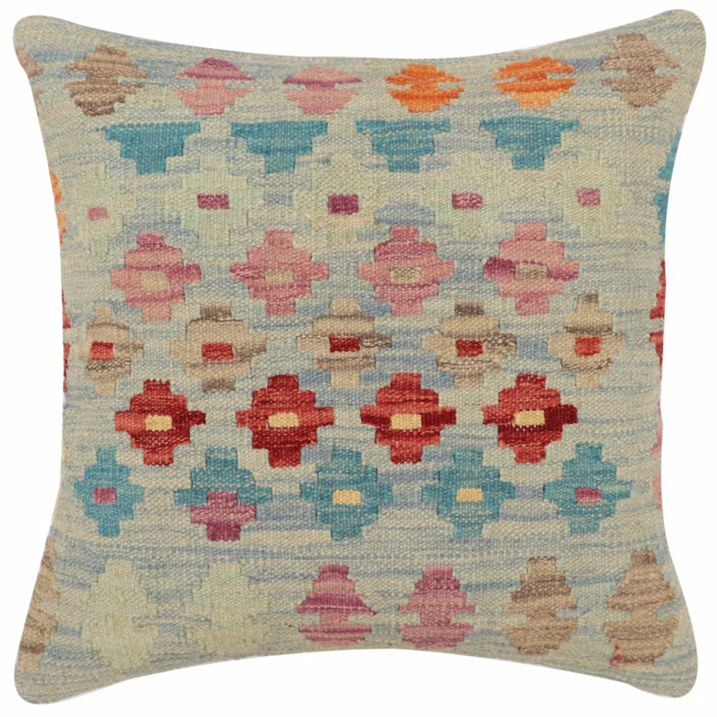 Arshs Fine Rugs Ellison Geometric Throw Pillow