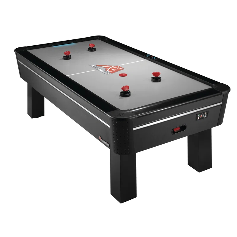 AH800 8' Air Hockey Table with Digital Scoreboard and Lights