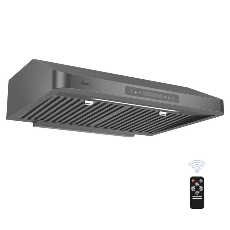 Awoco Awoco 30" Stainless Steel 900 CFM Ducted (Vented) Under Cabinet Range Hood with Baffle Filter