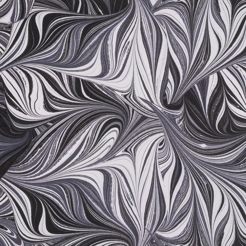 THE ART OF MARBLING Abstract Quilt