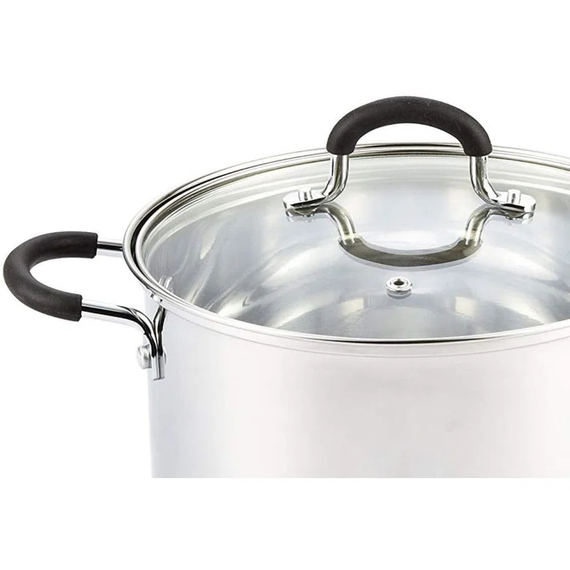 Cook N Home Professional Stainless Steel Stockpot with Lid