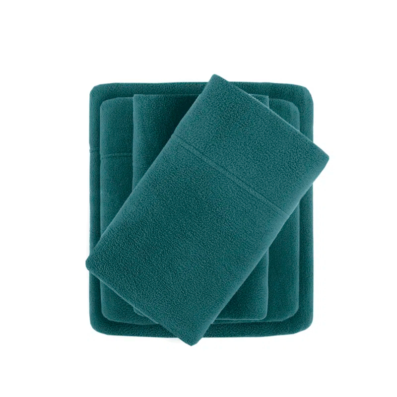 Madison Park Micro Fleece Sheet Set & Reviews | Wayfair
