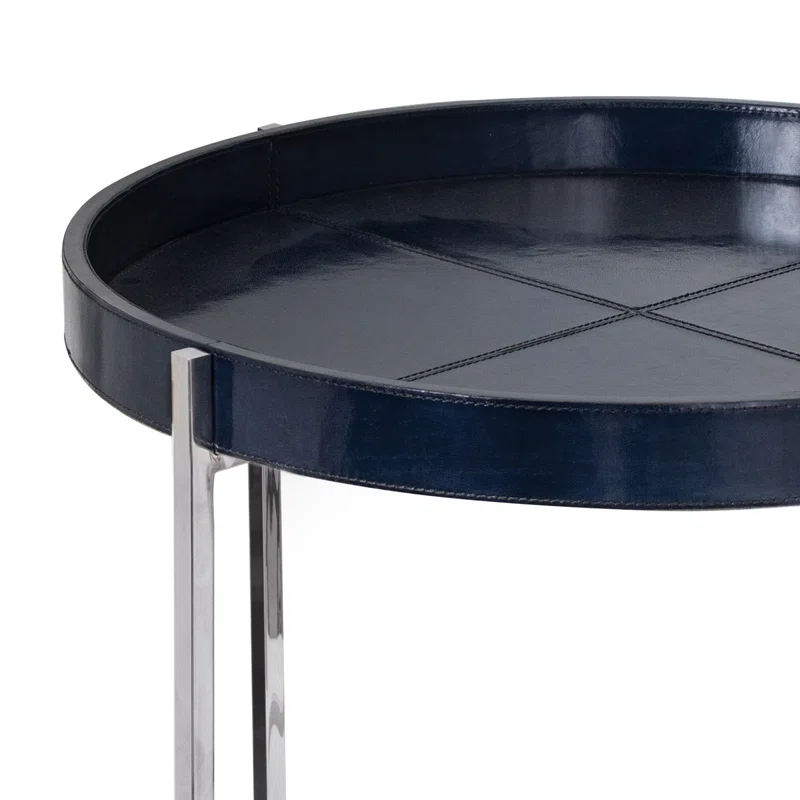 Regina Andrew Derby Leather Tray Table
