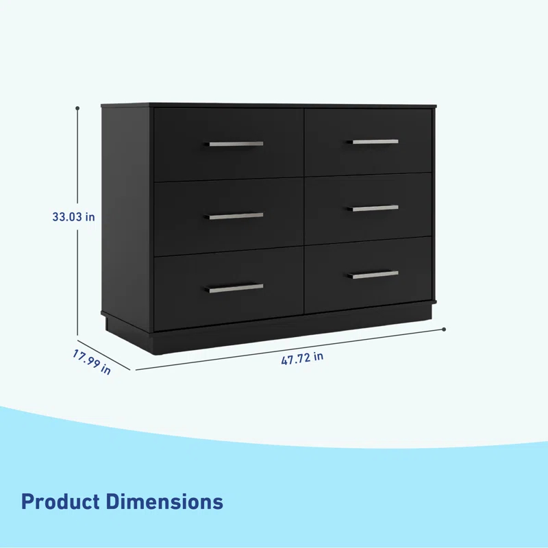 Graco Essentials 6 Drawer Double Dresser