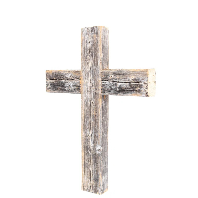 August Grove® Handmade Farmhouse Spiritual & Religious Wall Decor on Solid Wood