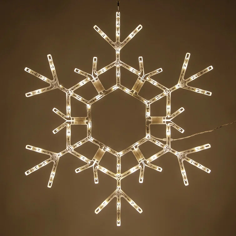 The Holiday Aisle® LED Folding Snowflake