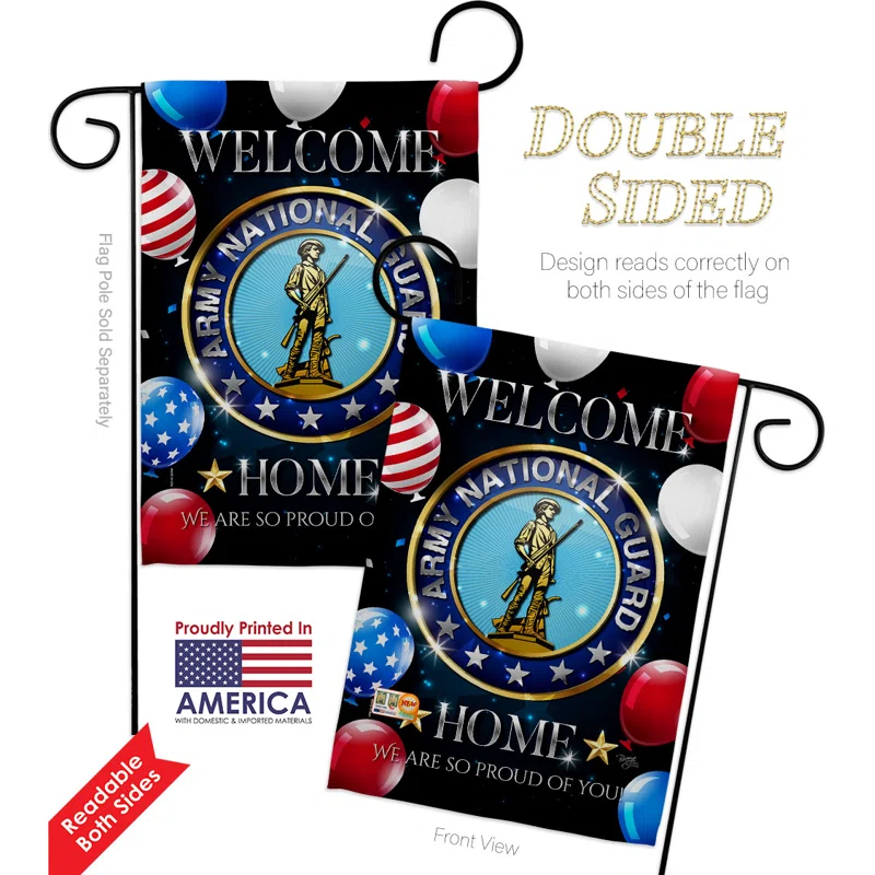 Breeze Decor Double Sided Polyester Garden Flag