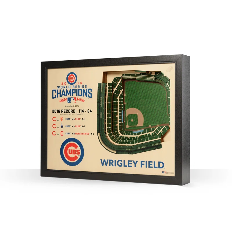 YouTheFan MLB 25-Layer StadiumViews 3D Wall Art