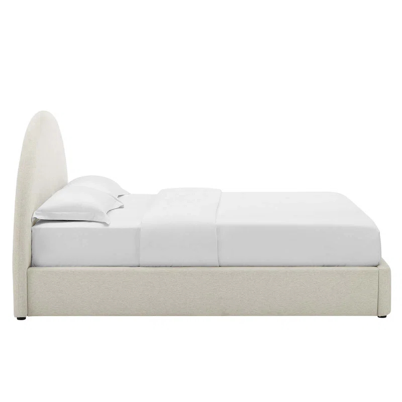 Modway Resort Performance Velvet Arched Round Platform Bed