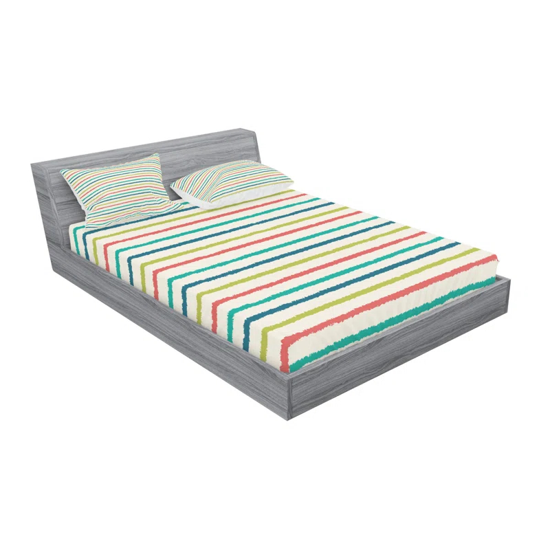 Ambesonne Microfiber Abstract Sheet Set