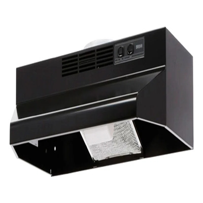 Broan NuTone Broan NuTone 30" Steel 160 CFM Convertible Under Cabinet Range Hood with Mesh Filter