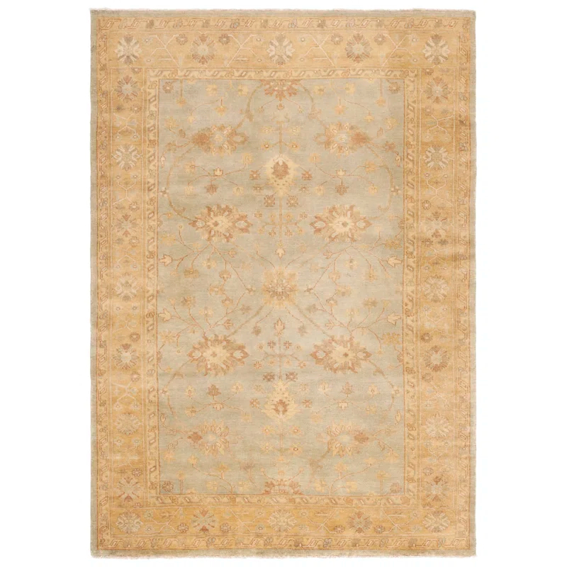 Safavieh Oushak Hand Knotted Wool Floral Rug
