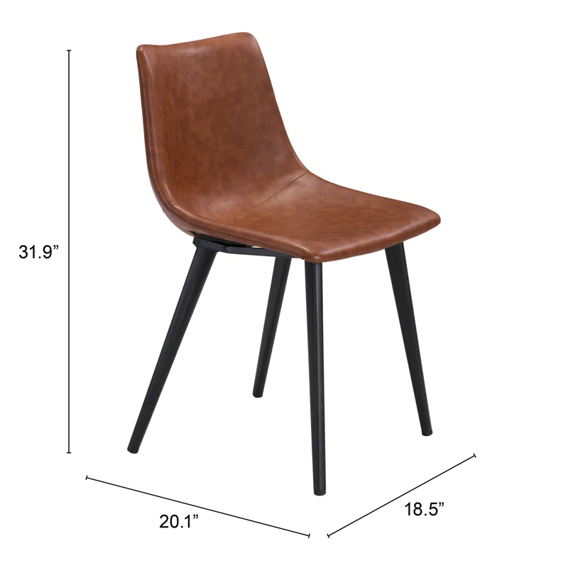Zuo Hospitality 18.3'' H Upholstered Side Chair (Set of 2)