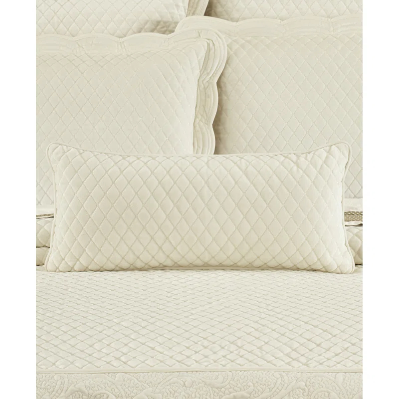Monica Quilted Decorative Throw Pillow