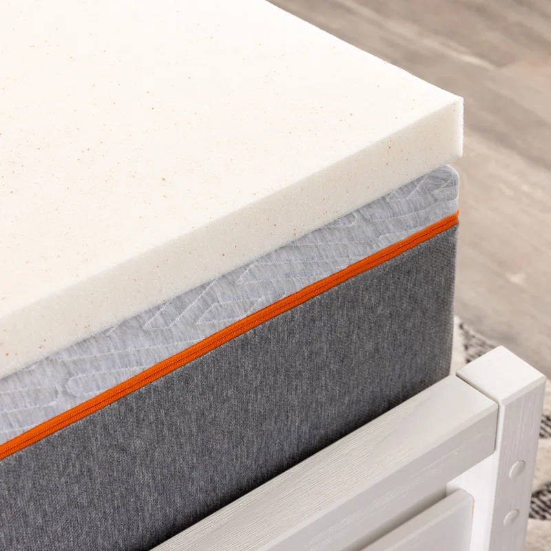Craft & Trade CopperGel Cooling, Pressure-Relieving Memory Foam Mattress Topper, 2 Inch