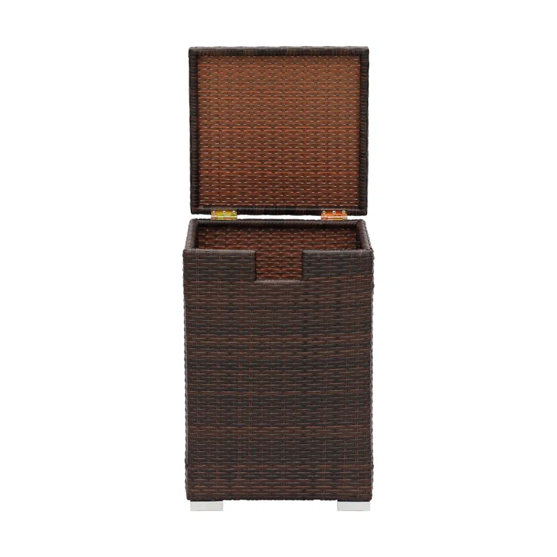 Outdoor PE Rattan & Wicker Propane Tank for 20-lb. tanks Cover Table