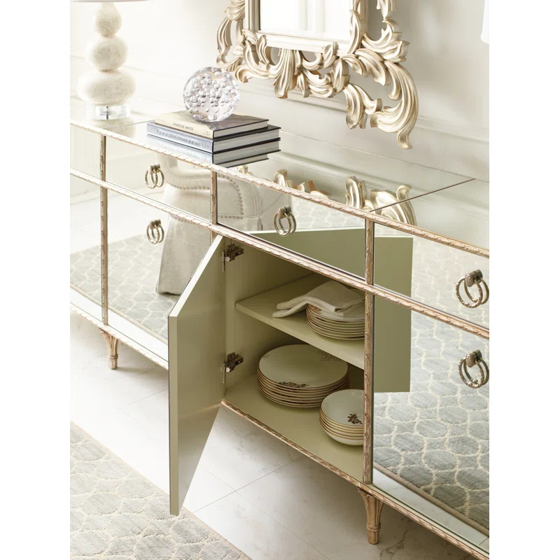 Caracole Compositions TV Stand for TVs up to 88"