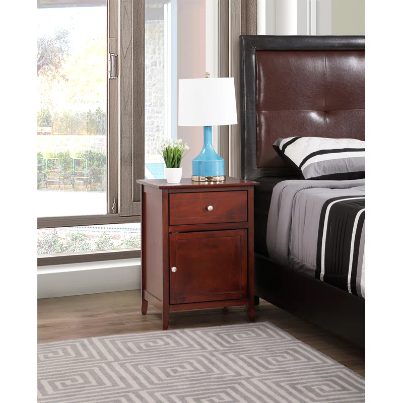Devaughnte 1 - Drawer Nightstand, Nightstand, End Table