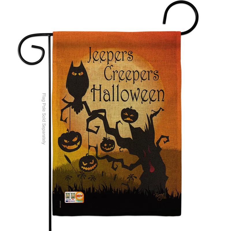 Breeze Decor Double Sided 40'' H x 28'' W Polyester Animal Garden Flag