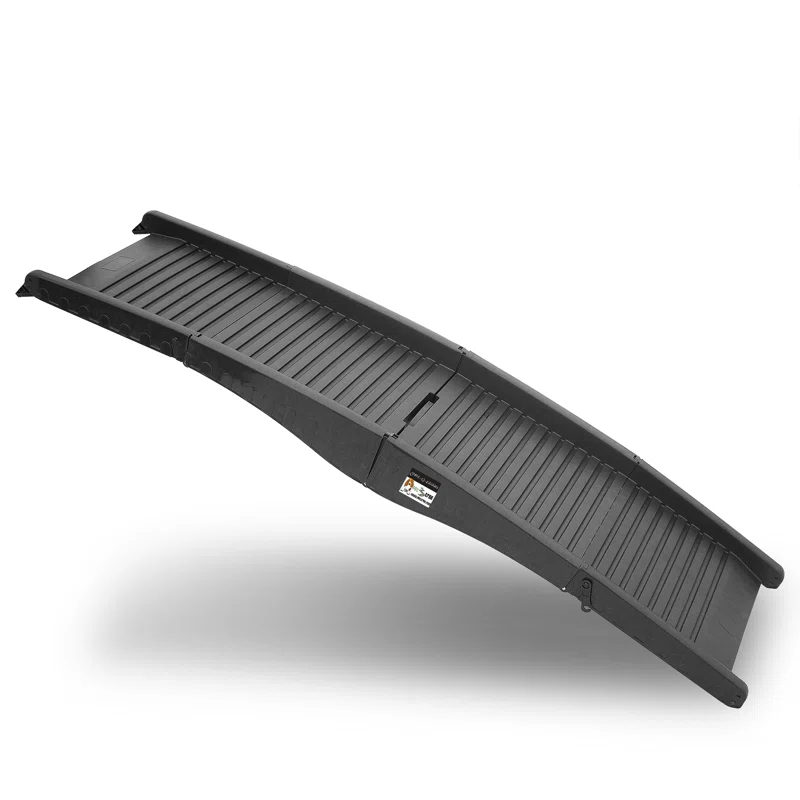 Tucker Murphy Pet™ Folding Dog Ramp Black 60.2" x 15.7" x 4.9" Plastic