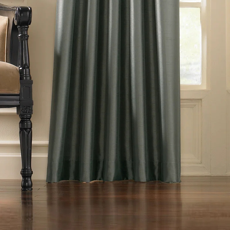 Charlton Home® Curtainworks Mansour Solid Room Darkening Single Curtain Panel