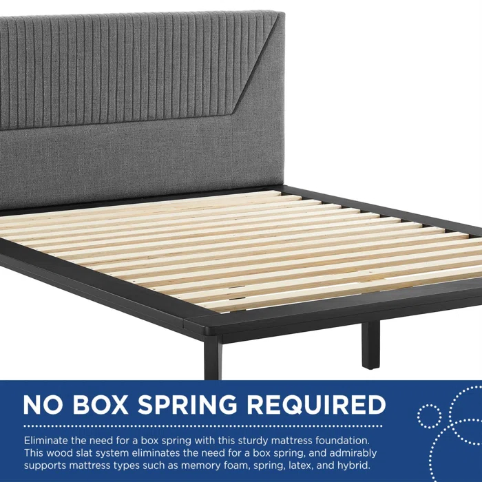 Modway Dakota Upholstered Queen Platform Bed by Modway