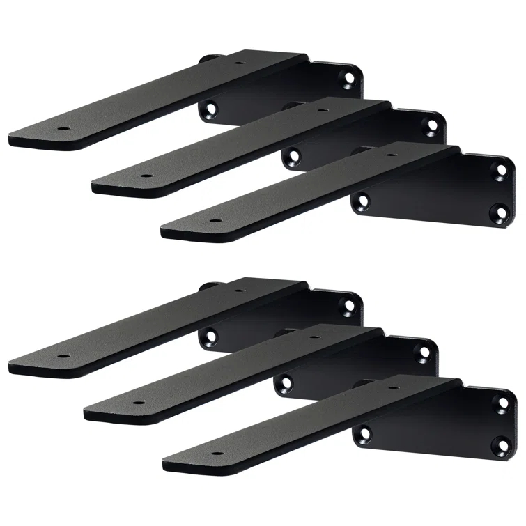 VEVOR Floating Shelf Brackets (Set of 6)