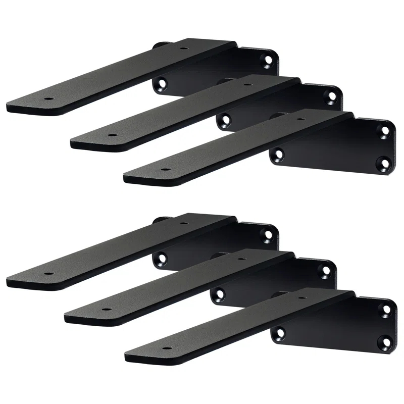 VEVOR Floating Shelf Brackets (Set of 6)