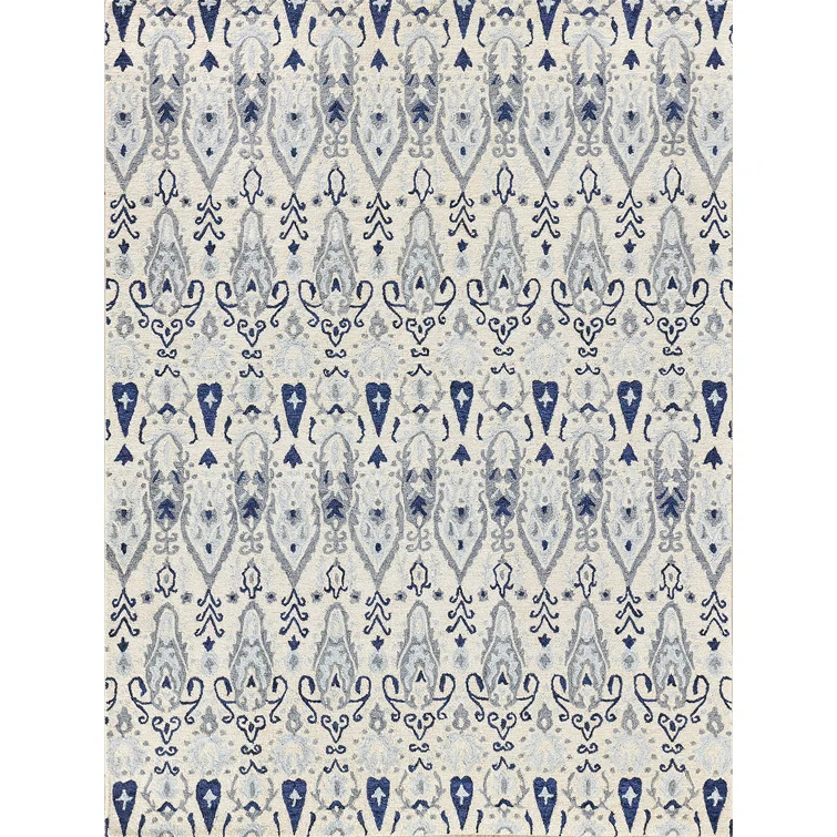 EXQUISITE RUGS Sarasota Wool Ikat Indoor Rug