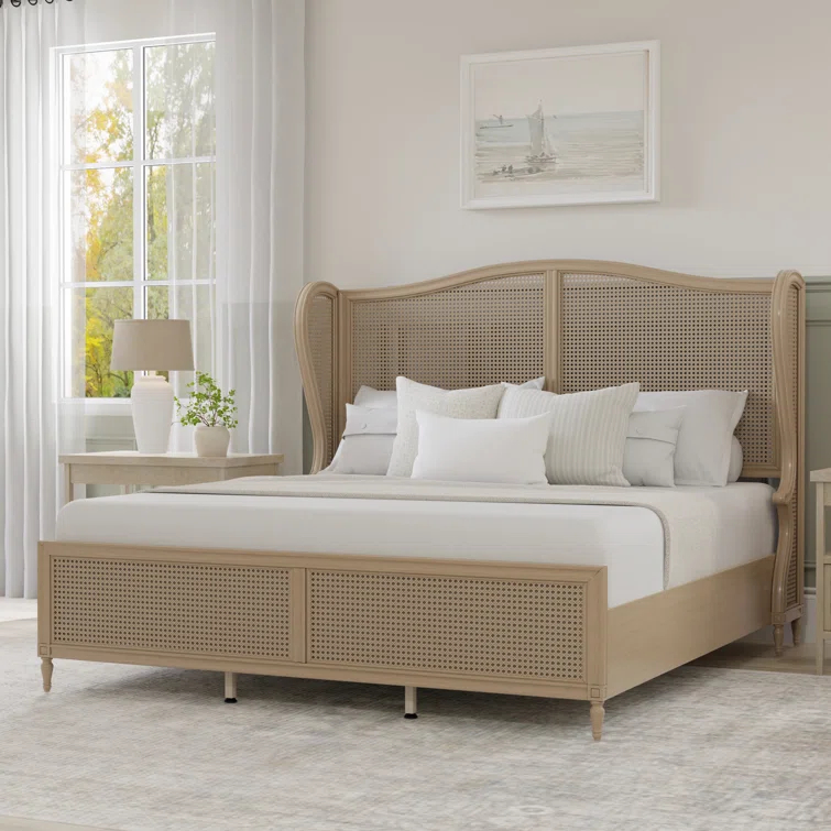 Gia Wingback Bed