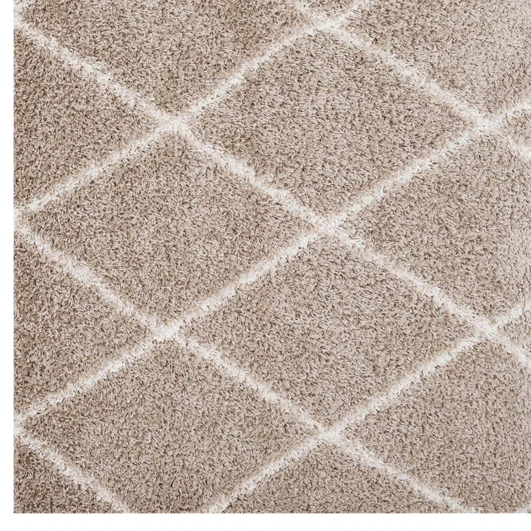 Modway Modway Toryn Diamond Lattice Shag Area Rug