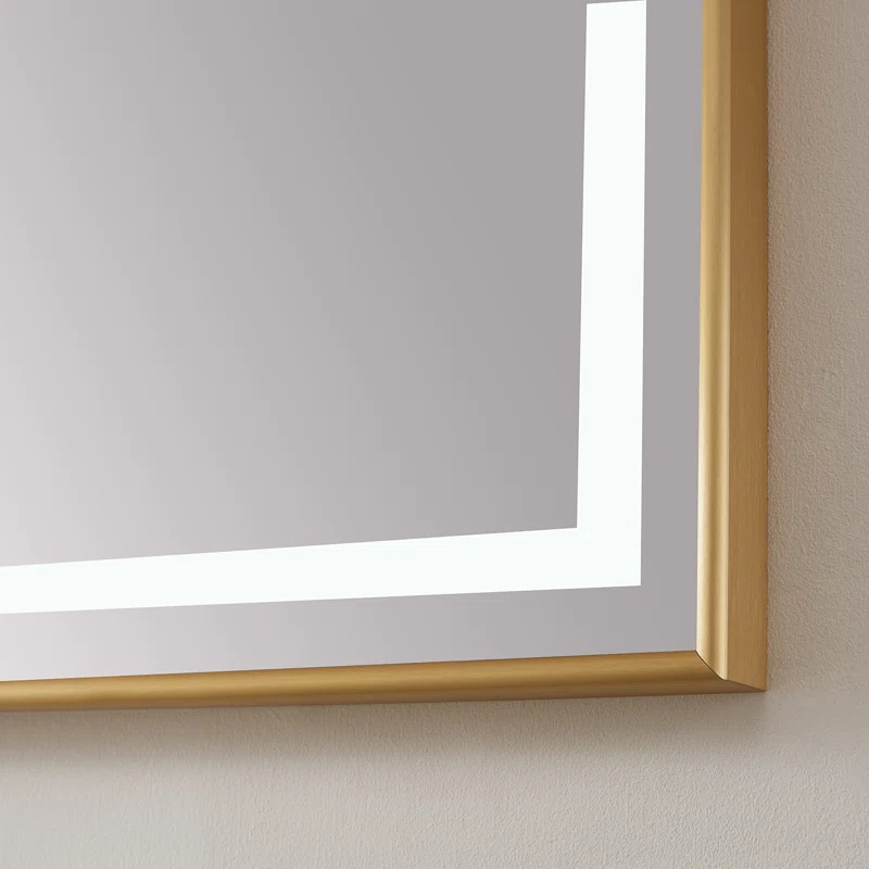 Vinnova Metal Flat LED Wall Mirror