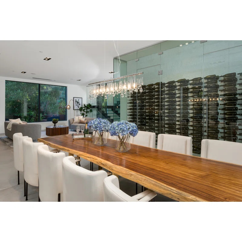 Rebrilliant Indurial 18 Bottle Wall Mounted Wine Bottle Rack