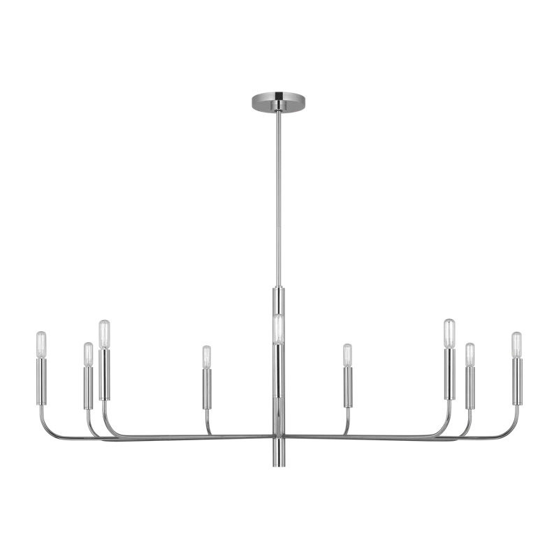 ED Ellen DeGeneres Brianna Wide Chandelier