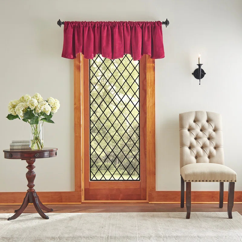 Lucca Velvet Solid Max Blackout Rod Pocket Curtain Panel