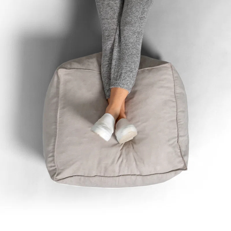 Big Joe Upholstered Pouf