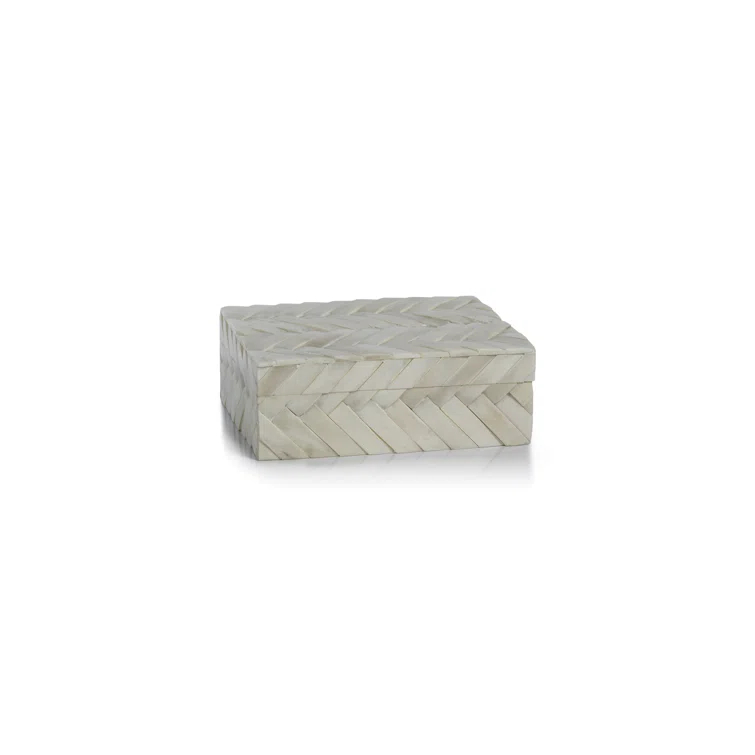Netta Box - White / Medium