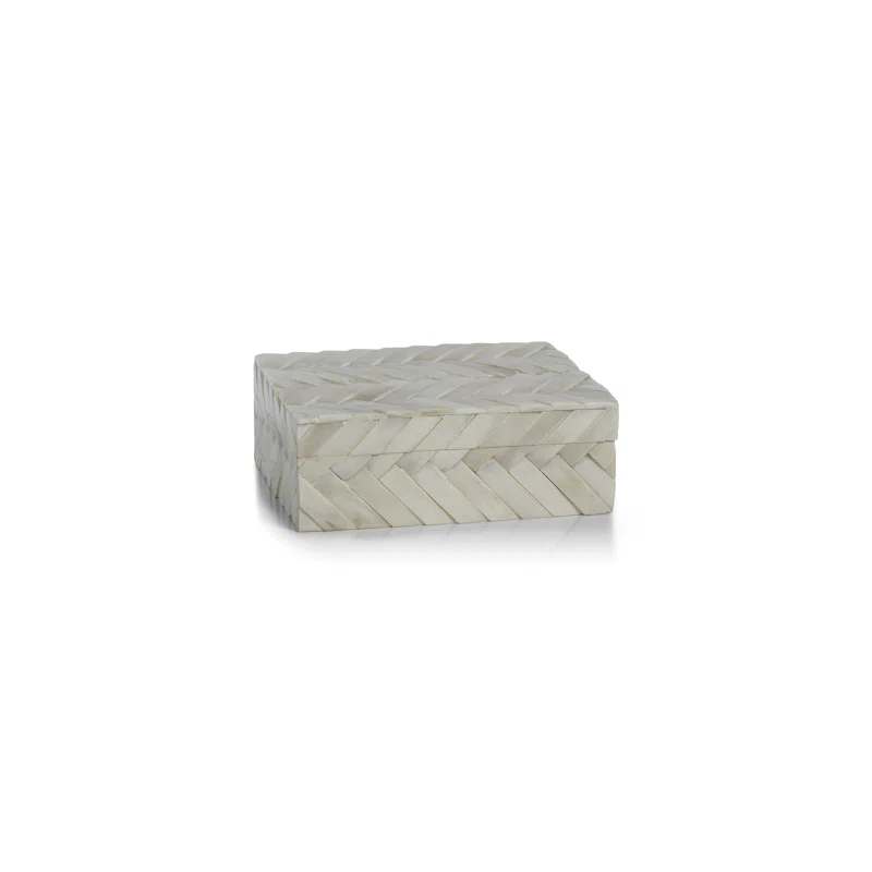 Netta Box - White / Medium