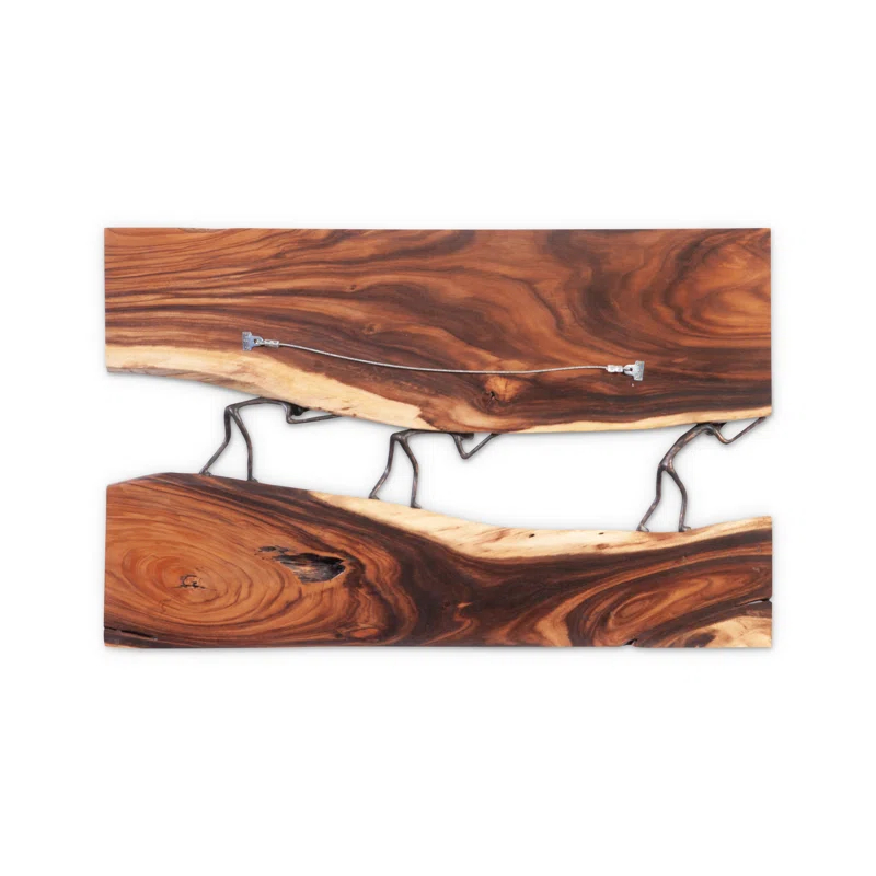 Phillips Collection Atlas River Chamcha Wood Wall Décor