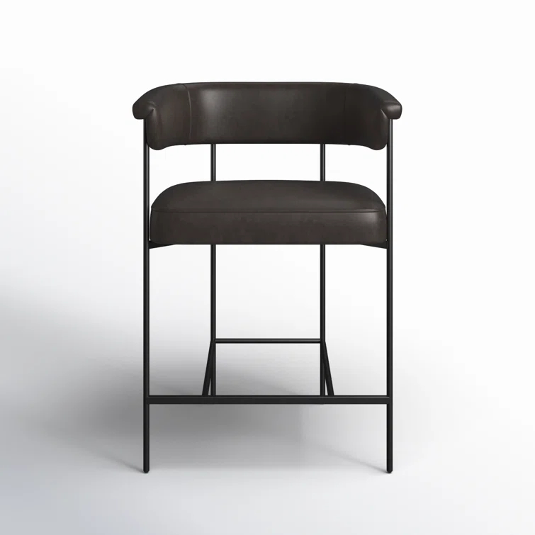 Lyssa Leather Bar & Counter Stool