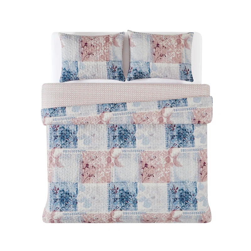 Cannon Lotte Polyester Standard Patchwork Duvet Cover Set
