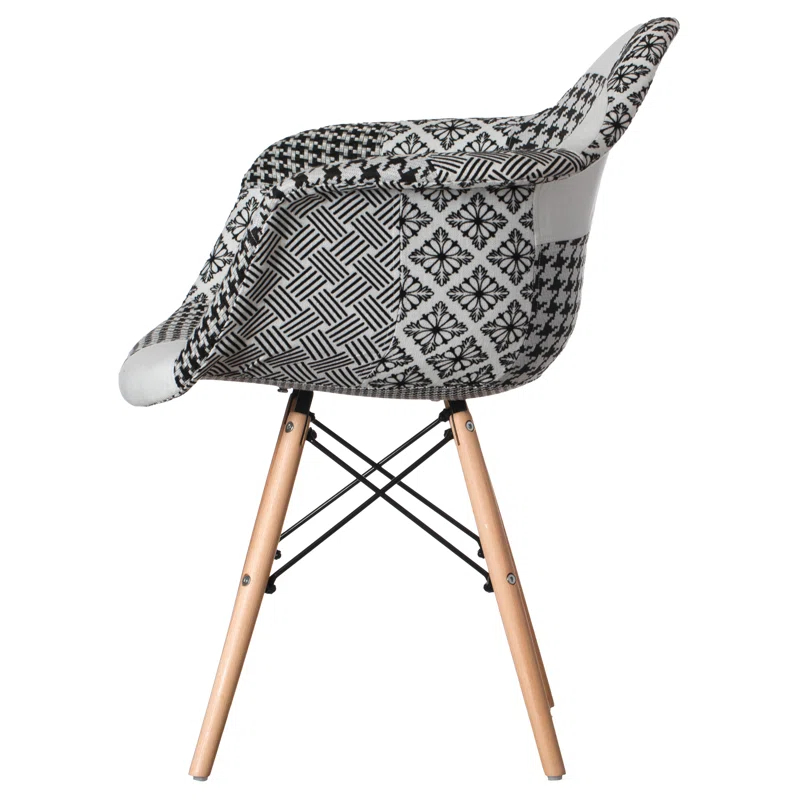 George Oliver Dearbhl 16'' H Fabric Upholstered Armchair